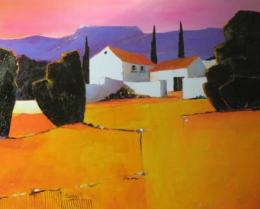MARY Douce soirée été 50F 116x89