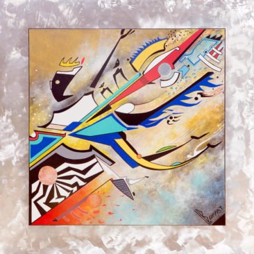 BUFFAT Far away 50x50