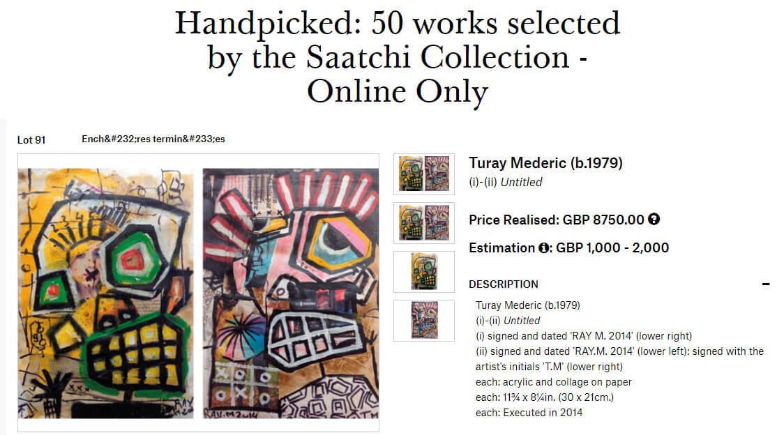 TURAY Christies Saatchi 072018