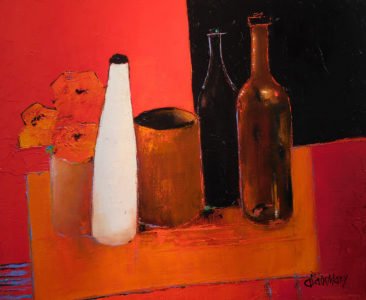 MARY Poteries et fleurs 8F 46x38 2016