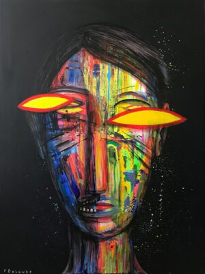 DELAUBE - Brut IV - 60x80