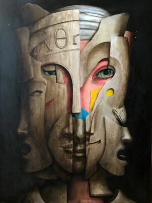 DELAUBE - Athena - 60x80 - 2022