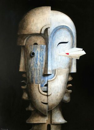 DELAUBE - Chronos - 60x80 - 2021