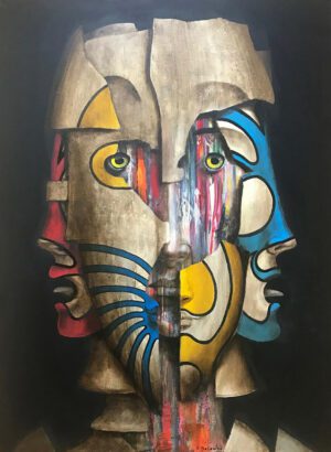 DELAUBE - Pluton - 60x80 - 2023